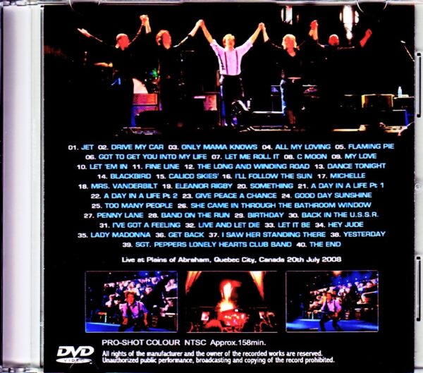 Paul McCartney/Canada 2008 - Image 2