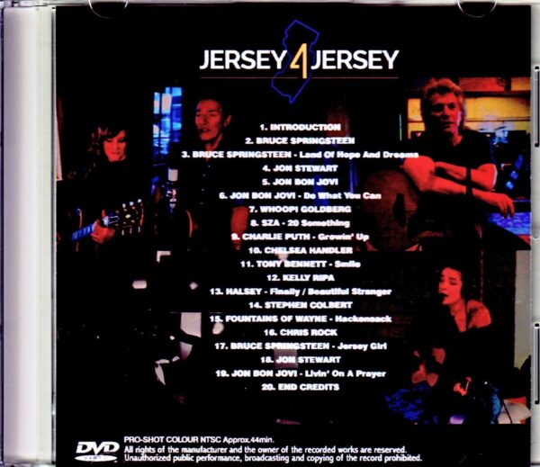 Various Artists John Bon Jovi,Bruce Springsteen,/NJ,USA 2020 - Image 2