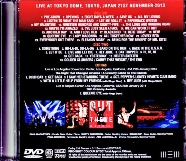 Paul McCartney/Tokyo,Japan 11.21.2013 & more - Image 2