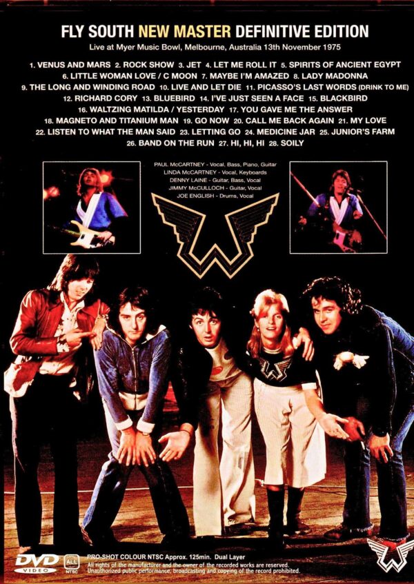 Paul McCartney,Wings/Australia 1975 Upgrade Dual Layer Version - Image 2