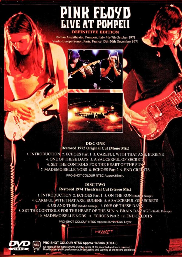 Pink Floyd/Italy 1971 & more Upgrade Dual Layer Version - Image 2