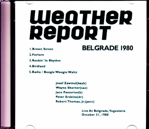 Weather Report/Yugoslavia 1980 - Image 2