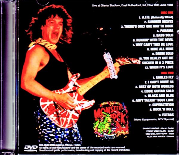 Van Halen/NJ, USA 1988 & more - Image 2