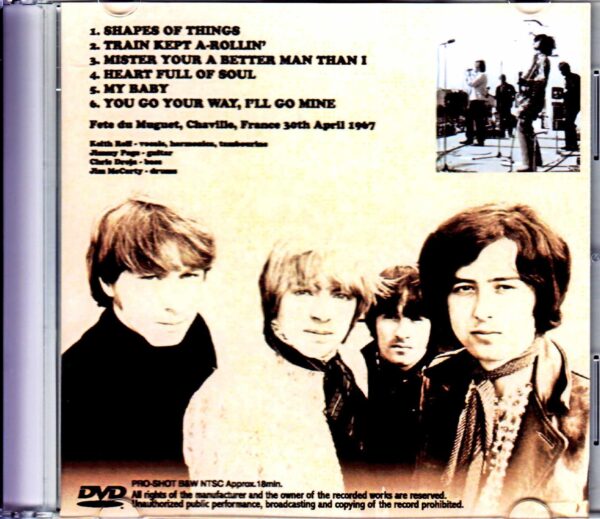 Yardbirds/France 1967 - Image 2