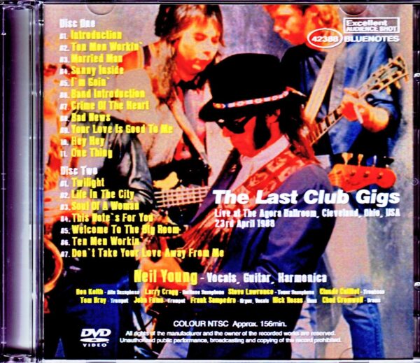 Neil Young & the Bluenotes/OH, USA 1988 - Image 2
