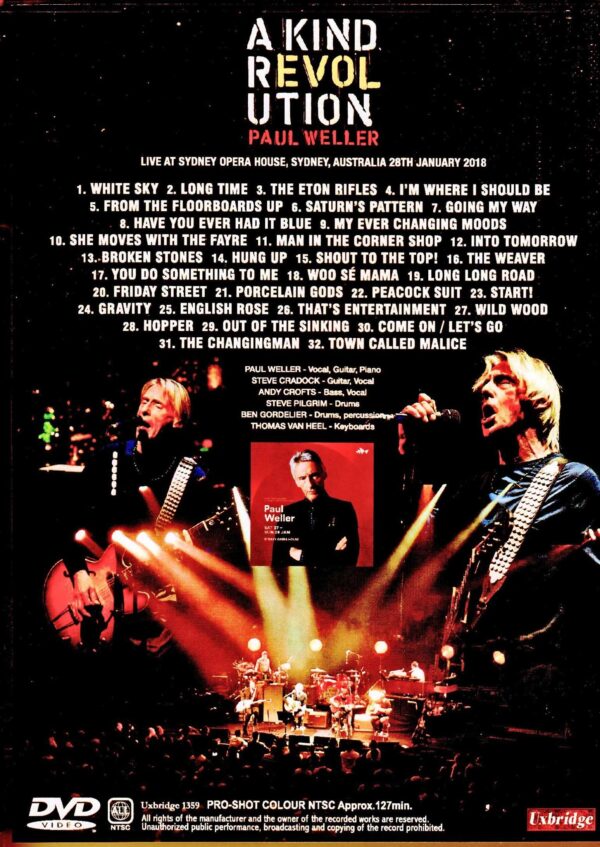 Paul Weller/Australia 2018 - Image 2