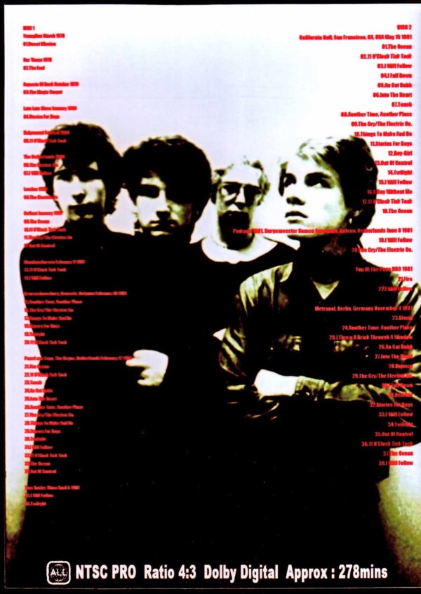 U2/Early Video Collection Early Years 1978-1981 - Image 2
