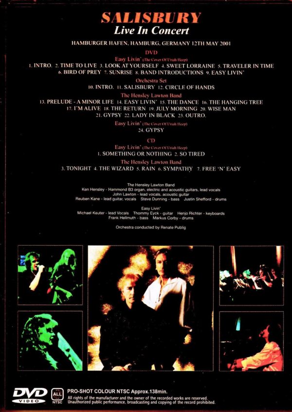 Uriah Heep, Ken Hensley, John Lawton/Germany 2001 V & S - Image 2