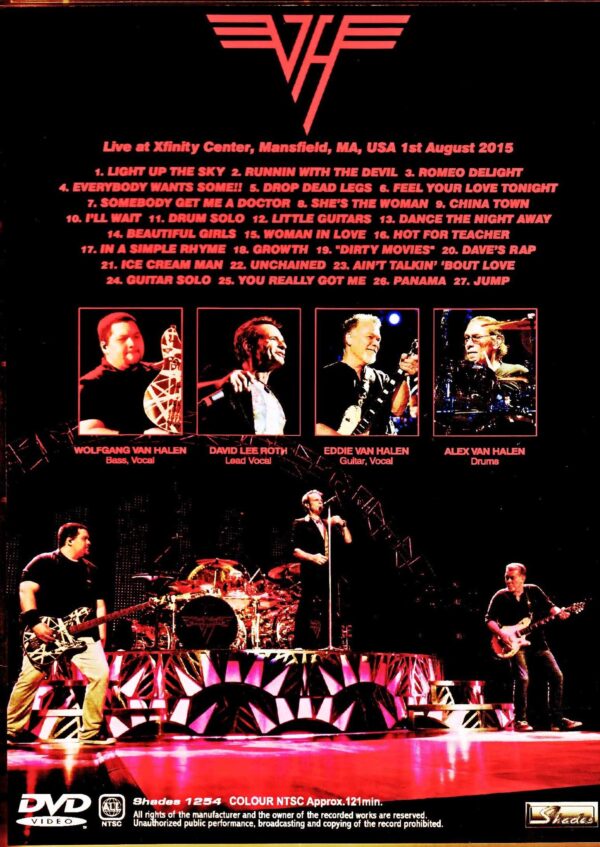 Van Halen/MA, USA 2015 - Image 2