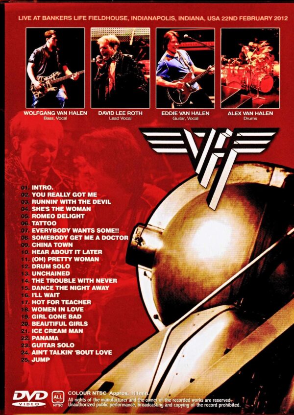 Van Halen/IN,USA 2012 - Image 2