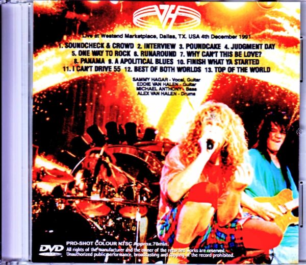 Van Halen/TX,USA 1991 - Image 2