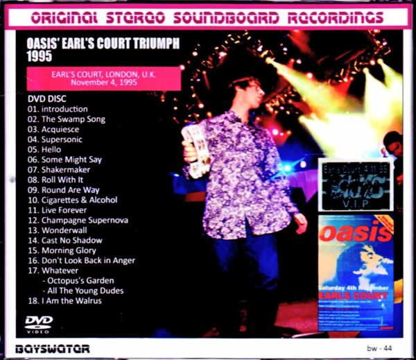 Oasis/London,UK 11.4.1995 - Image 2