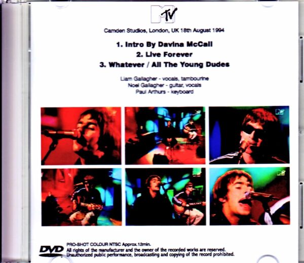 Oasis/MTV UK branch program London,UK 1994 - Image 2