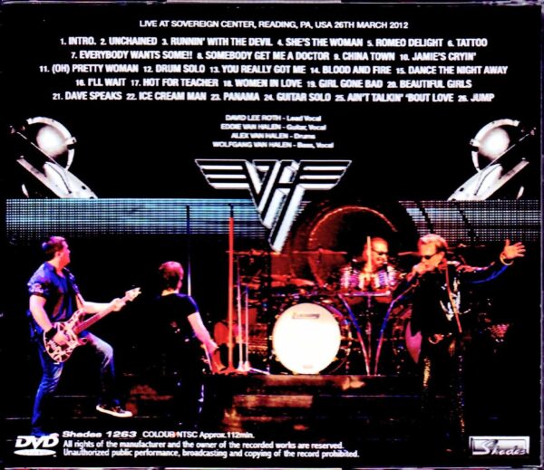 Van Halen/PA,USA 2012 - Image 2