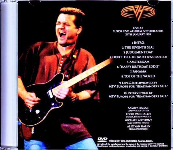 Van Halen/Netherlands 1995 & more - Image 2