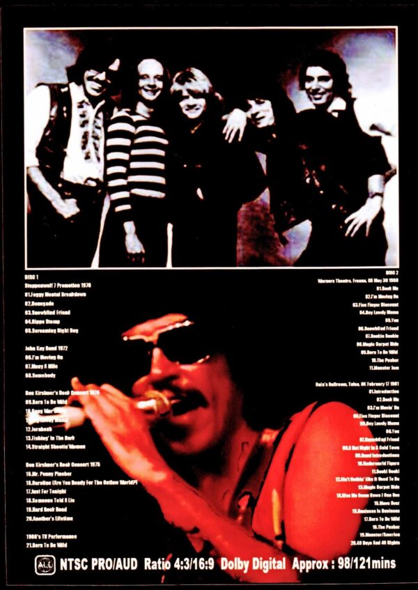 Steppenwolf/Historical Activities Video Collection 1970-1981 - Image 2