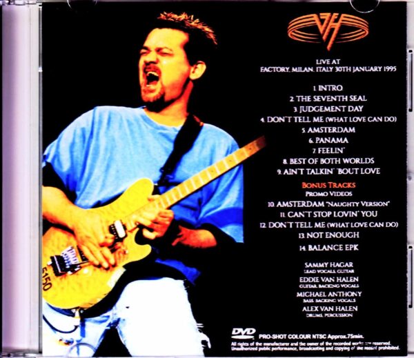 Van Halen/Italy 1995 - Image 2
