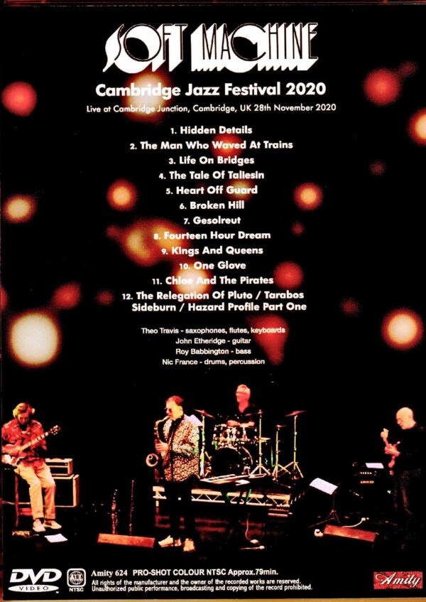 Soft Machine/Live at Cambridge Theater during lockdown 2020 UK 2020 - Image 2