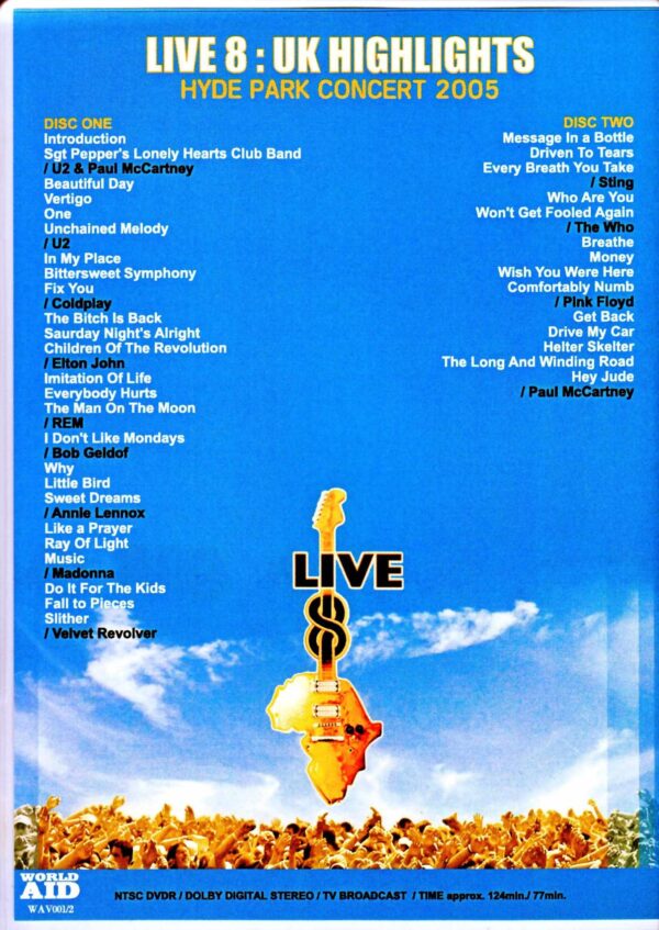 Various Artists Paul McCartney,Madonna,U2,Elton John,Sting,Who,Pink Floyd/London,UK 2005 - Image 2