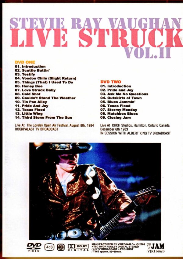 Stevie Ray Vaughan/Germany 1984 & more - Image 2