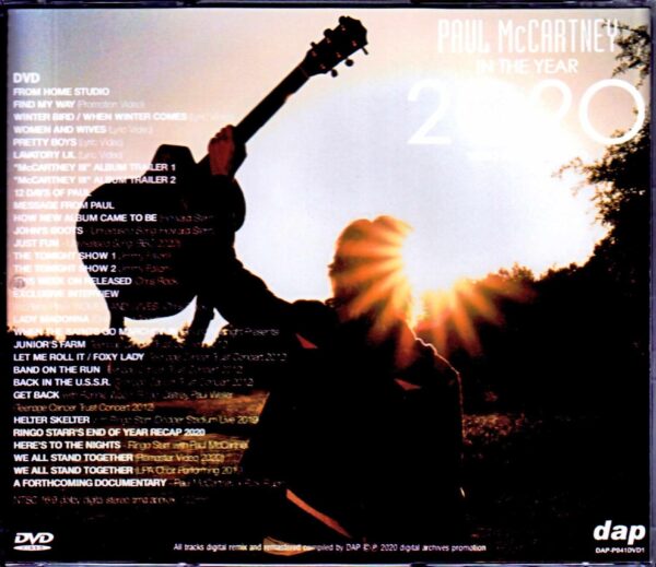 Paul McCartney/In the Year Video Collection 2020 - Image 2