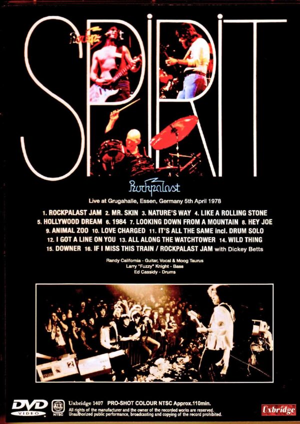 Spirit Randy California/Germany 1978 - Image 2