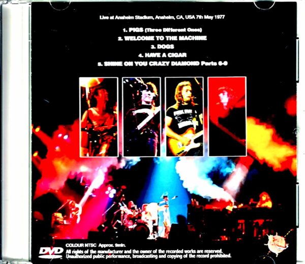 Pink Floyd/CA,USA 5.7.1977 8mm Edition - Image 2