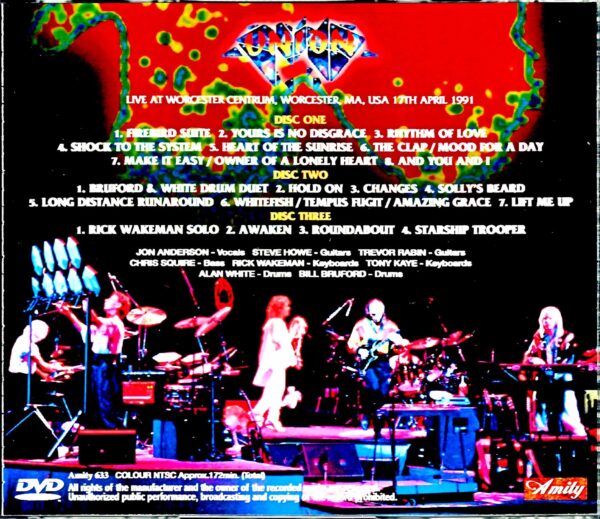 Yes/MA,USA 1991 2Cam Mix - Image 2