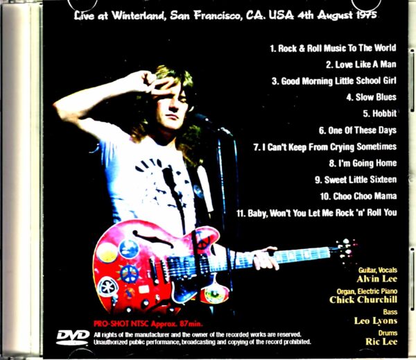 Ten Years After/CA,USA 1975 - Image 2