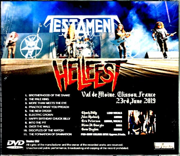 Testament/France 2019 - Image 2
