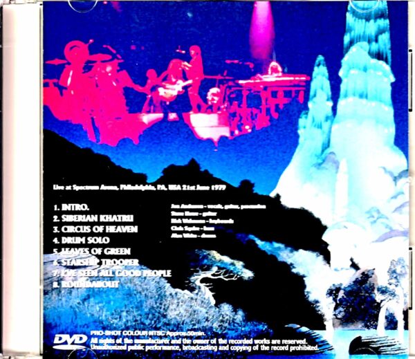 Yes/PA, USA 1979 Japanese DVD Edition - Image 2