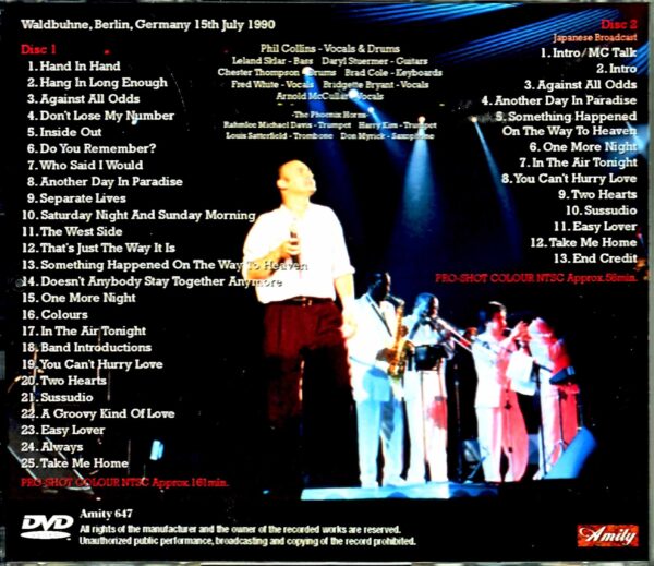 Phil Collins/Germany 1990 2Source Edition - Image 2