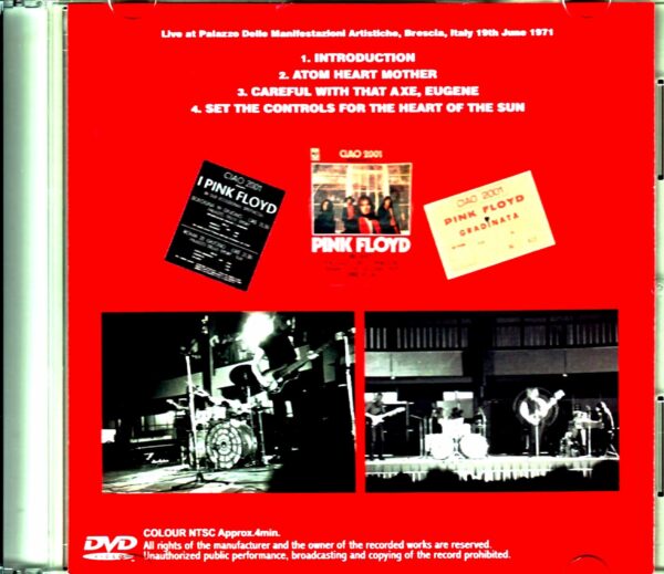 Pink Floyd Pink Floyd/Italy 1971 8mm Edition - Image 2