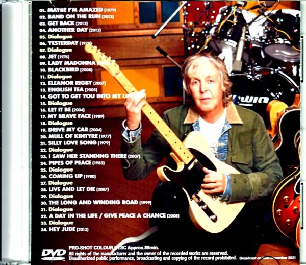 Paul McCartney/A compilation of TV appearances 2021 - Image 2