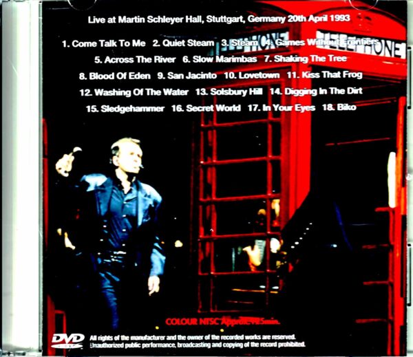Peter Gabriel/Germany 1993 Complete - Image 2