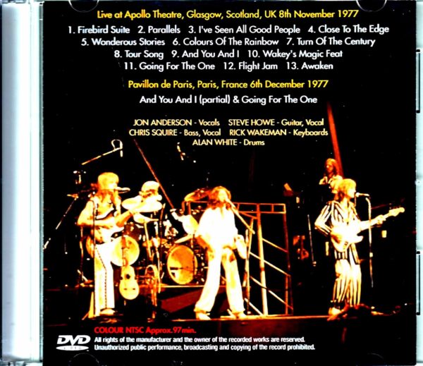 Yes/Scotland,UK 1977 Upgrade & more - Image 2