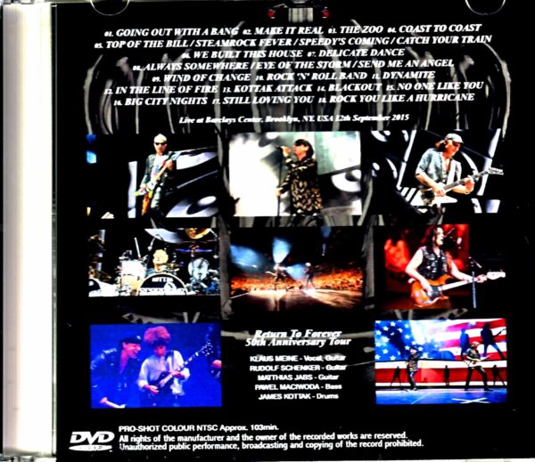 Scorpions/NY,USA 2015 - Image 2