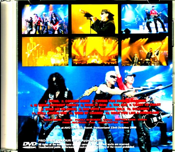 Scorpions/Switzerland 2009 - Image 2