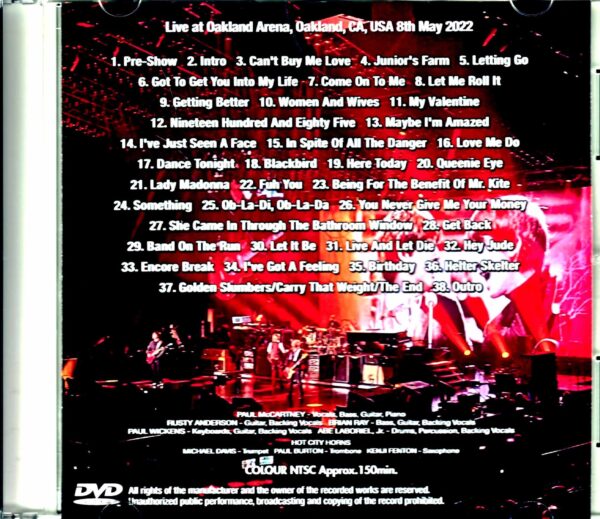 Paul McCartney/CA,USA 5.8.2022 - Image 2