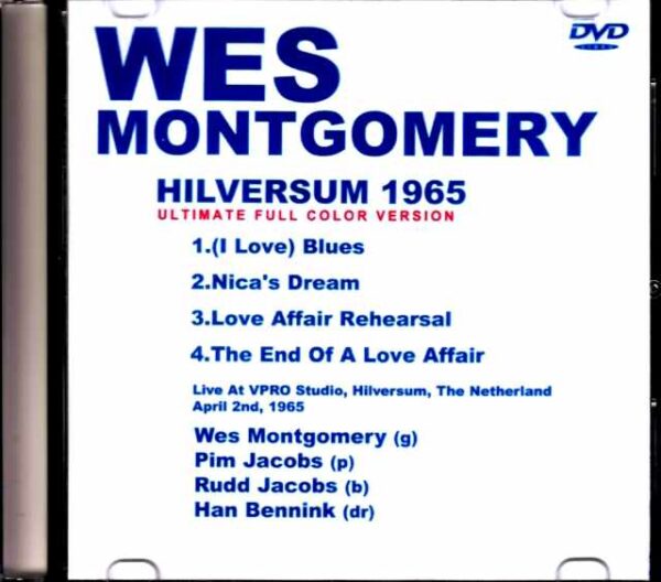 Wes Montgomery/Netherlands TV Studio 1965 Full Color Edition - Image 2