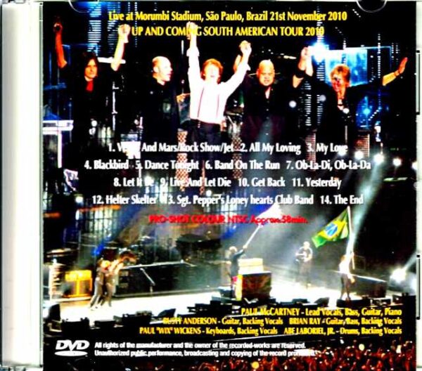 Paul McCartney/Brazil 2010 Highest Quality - Image 2