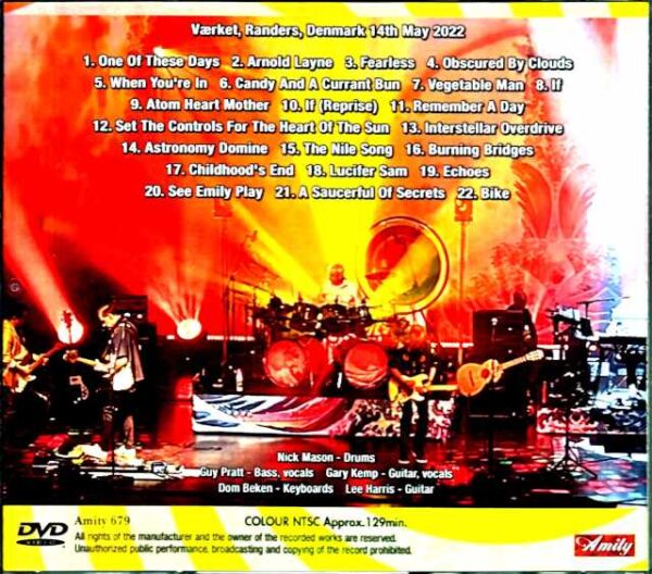 Nick Mason's Saugerful of Secrets Nick Mason/Denmark 2022 - Image 2