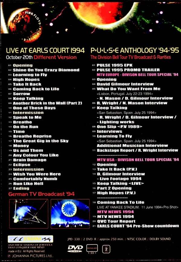 Pink Floyd Pink Floyd/Live Anthology 1994-1995 - Image 2