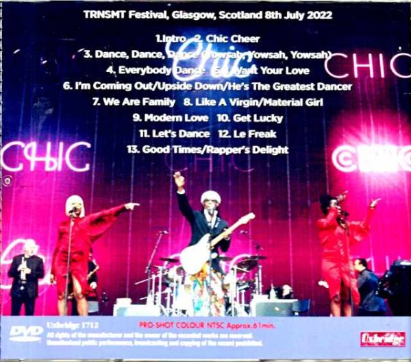 Nile Rodgers Chic/Scotland,UK 2022 - Image 2