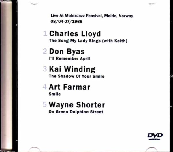Various Artists Charles Lloyd,Art Farmar,Wayne Shorter Charles Lloyd Art Farmer Wayne Shorter/Norway 1966 - Image 2