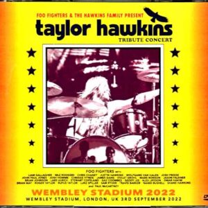 Various Artists Foo Fighters,Paul McCartney,Van Halen,Rush,James Gang,Queen,Nile Rodgers/Tribute Taylor Hawkins London,UK 2022