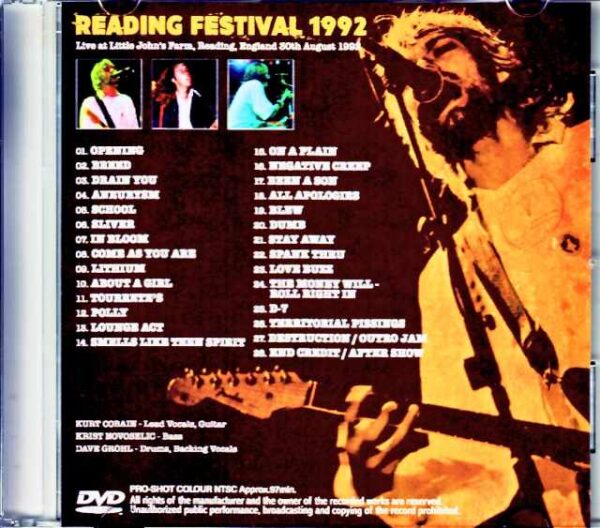 Nirvana /England,UK 1992 Upgrade Jewel Version - Image 2