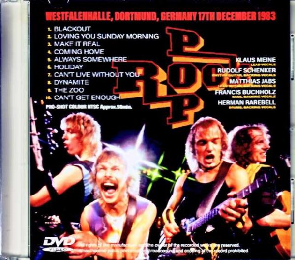 Scorpions/Germany 1983 Pro Shot Edition Upgrade Jewel Version - Image 2