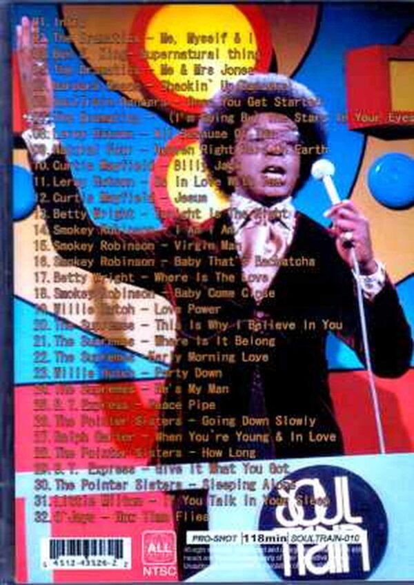Various Artists Curtis Mayfield,O’Jays/SOul Train Vol10 - Image 2