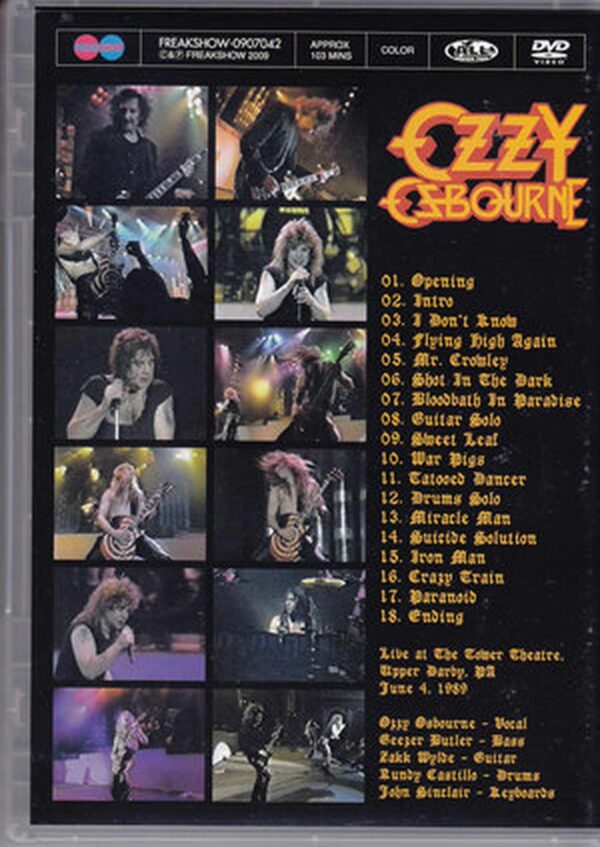 Ozzy Osbourne/Pennsylvania, USA 1989 - Image 2